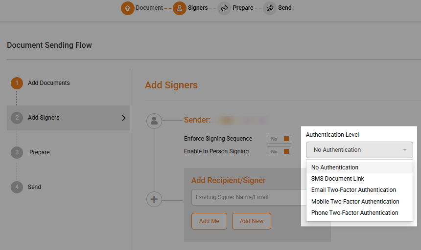 Foxit’s eSignature tool offers extensive security features like authentication and in-person signing. Foxit’s eSignature tool offers extensive security features like authentication and in-person signing.